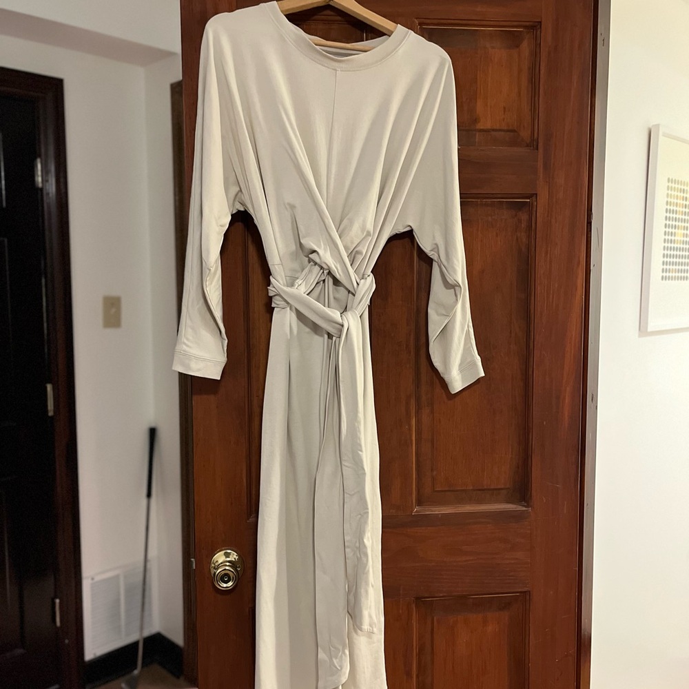 Modern Citizen Wei Tie-Front Organic Cotton Dress